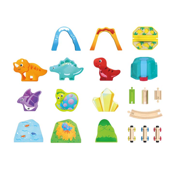 Hape Toys - Wholesale Wood Toy - Kids - Dinosaur Train Bucket Set