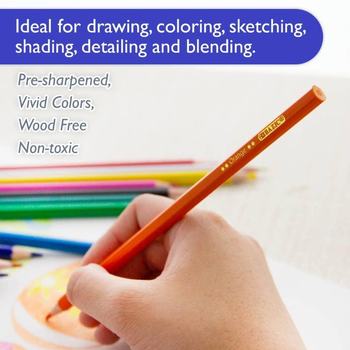 USA HomeMax – wholesale Crayons – Child & baby – 12 Colored Pencils3