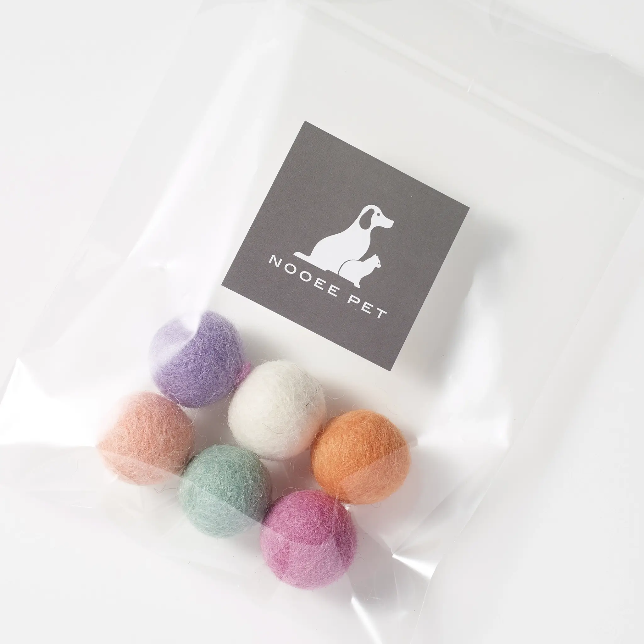 Nooee pet – Großhandel Haustierspielzeug – Katze & Hund – Nooee Pet Wollspielzeugbälle – 100% handgefertigte Wollbälle in 4 Größen13