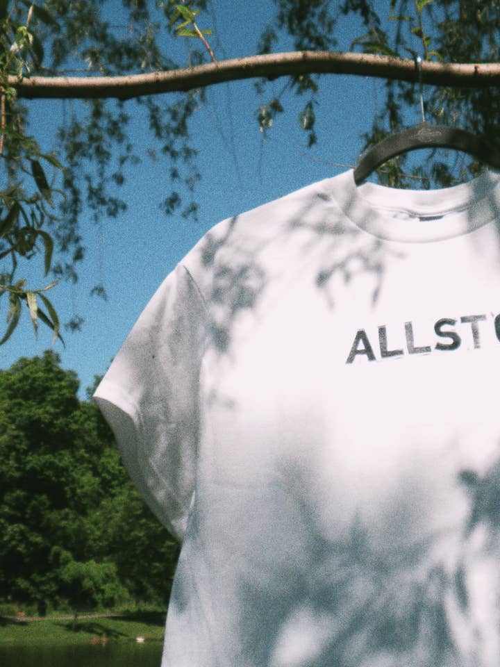 Allston Tee for wholesale by Been Printing Co.