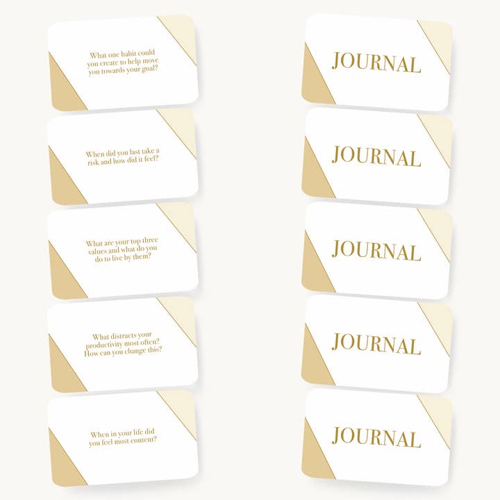 LSW London - Wholesale Journal/Diary - Mind Cards: Journal Edition – Daily Writing Prompts