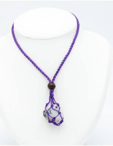 Kimago Look - Wholesale Pendant/Charm Necklace - Complete Mineral Stone Pendant10