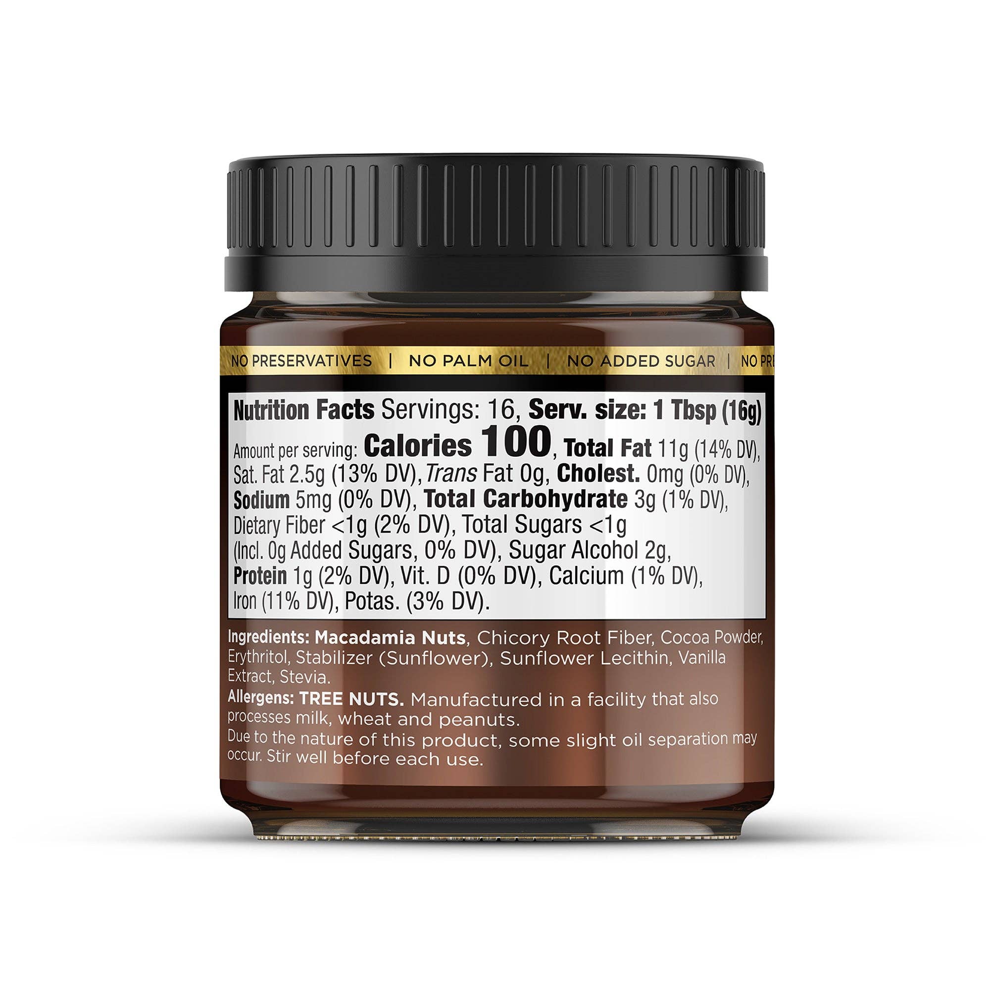 House of Macadamias - Wholesale Nut Butter - Macadamia Nut Butter Chocolate Flavor (1 Flavor, 1 Jar)1