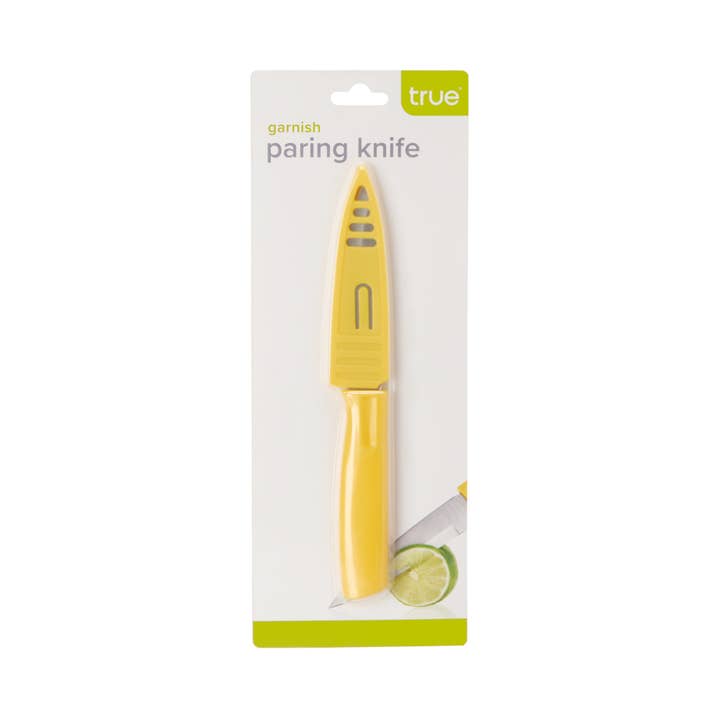 TRUE - Wholesale Kitchen/Utility Knife - Garnish Paring Knife w/ Sheath - Lemon & Lime - Bulk Asst