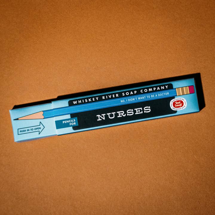 Lápices para enfermeras | Lápices divertidos | Regalo para venta al por mayor de Whiskey River Soap Co.