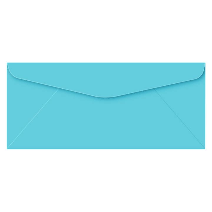 Fine Cardstock - Vente Enveloppe - Enveloppes professionnelles aux couleurs vives #10, 4 1/8 x 9 1/2, paquet de 5002