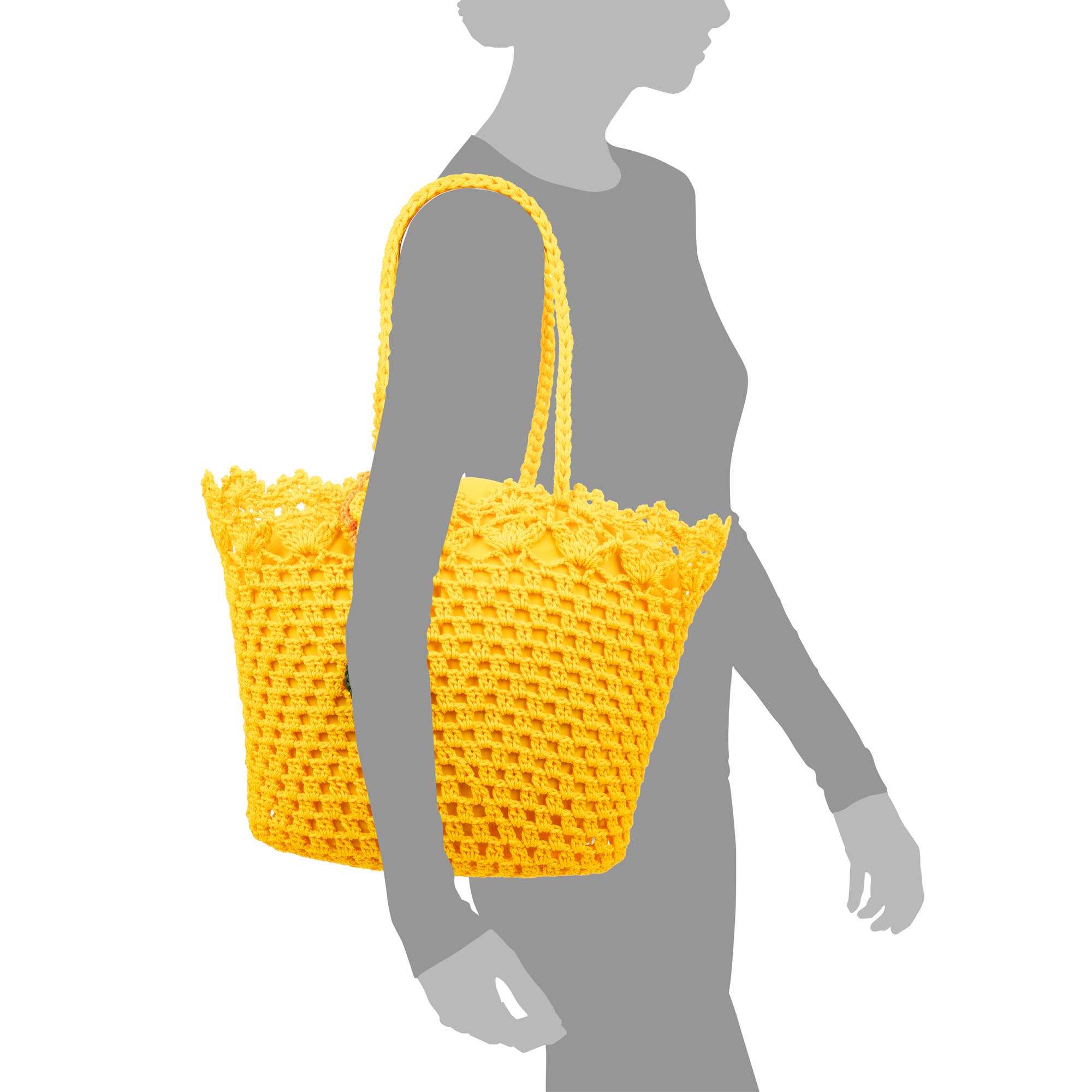 FIRENZE ARTEGIANI - Wholesale Beach Bag - Zeccone women's shoulder bag. Made of cotton, with tassel.26