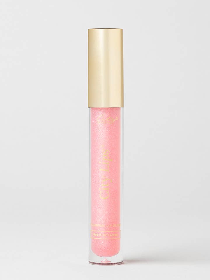 City Lips® - Plumping Lip Gloss - Tinsel Town - A Cool Pink for wholesale by City Beauty
