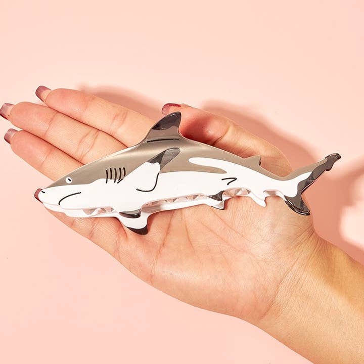 SOCALI - Wholesale Hair clip – Women’s - Blacktip Reef Shark Hair Claw Clips5
