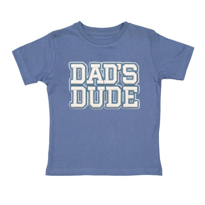 Dad's Dude Patch Short Sleeve T-Shirt - Father's Day for wholesale by Sweet Wink