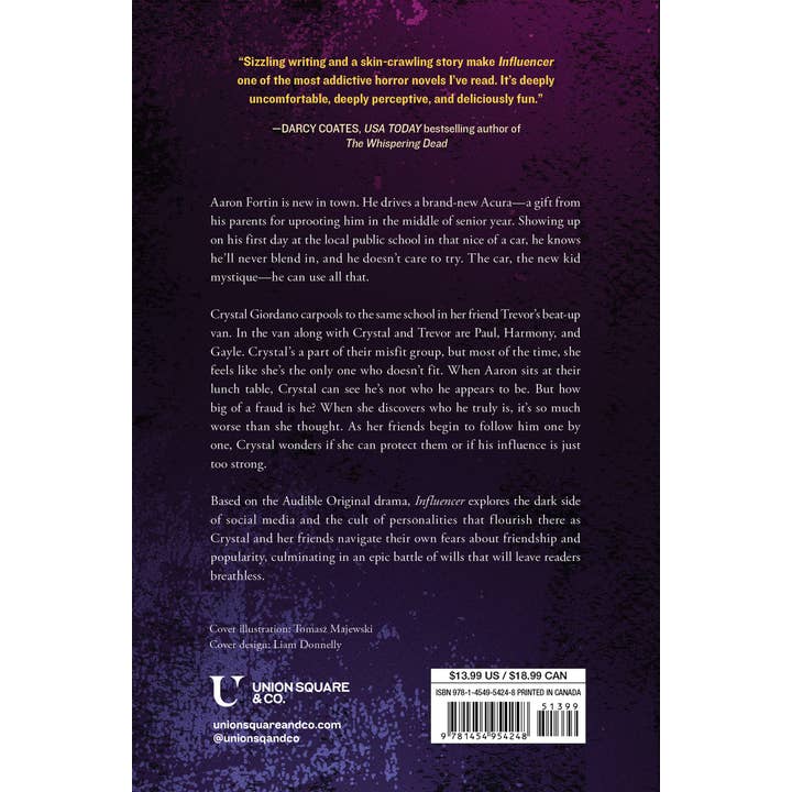 Hachette Book Group - Wholesale Thriller & Suspense - Influencer by Adam Cesare1