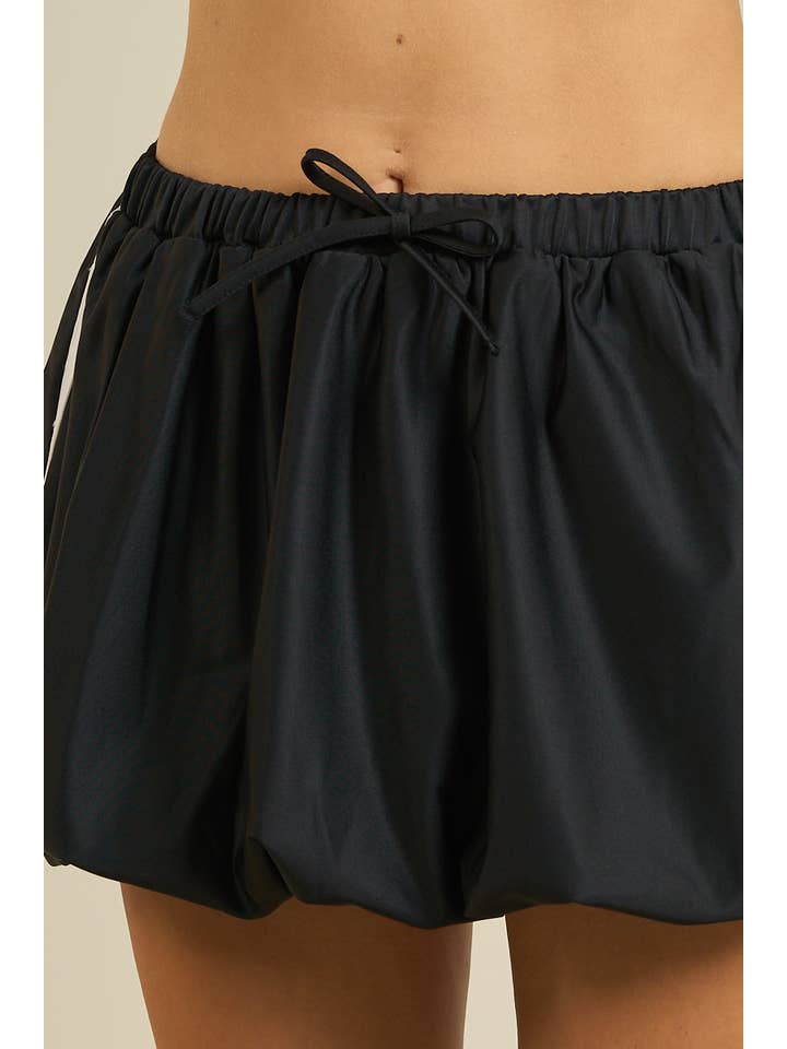 ANWND - Wholesale Shorts - Women's - 6643 Bubble Hem Drawstring Shorts8