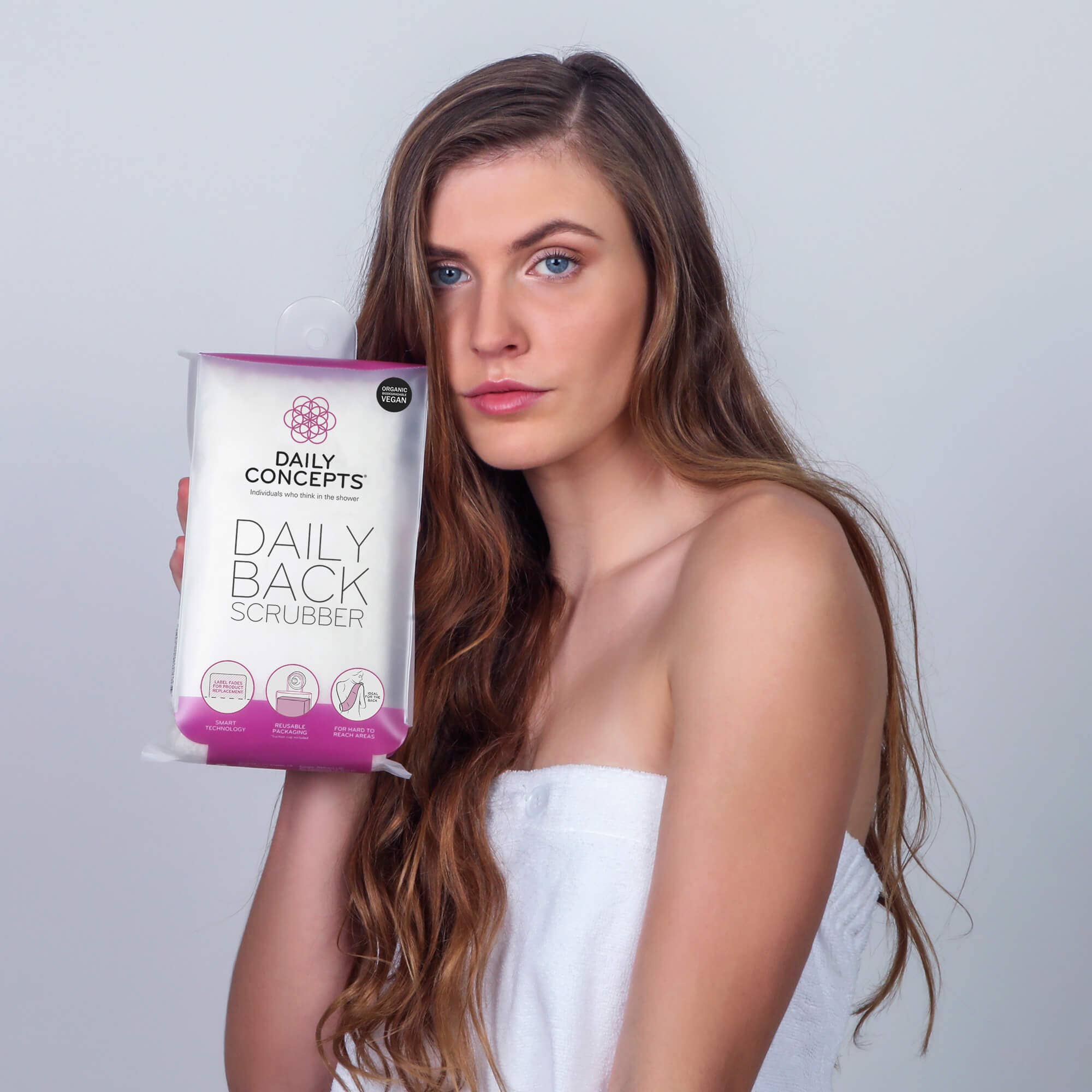 Daily Concepts - Wholesale Bath Pouf/Sponge - Daily Back Scrubber13