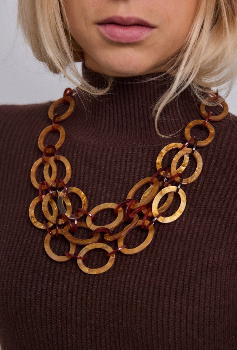 Castanho Colar fantasia 2WY11 para venda a revendedores na Faire2