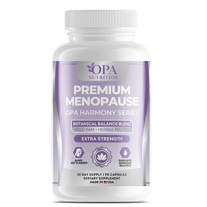 Premium Menopausa – Equilíbrio Hormonal & Suporte aos Sintomas · 60 un por atacado de OPA Nutrition