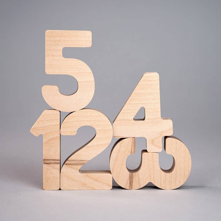 Flockmen - Wholesale Wood Toy - Kids - Flockmen Wooden Numbers (1-10)2