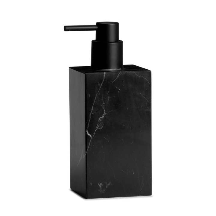 Andrea House - Wholesale Soap Dispenser - Modern black marble bathroom dispenser