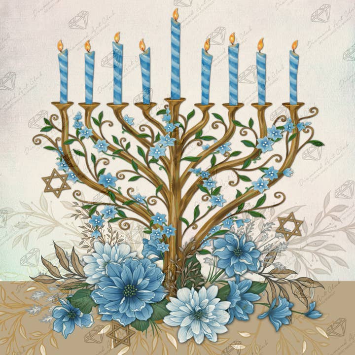 Happy Hanukkah for wholesale by Diamond Art Club