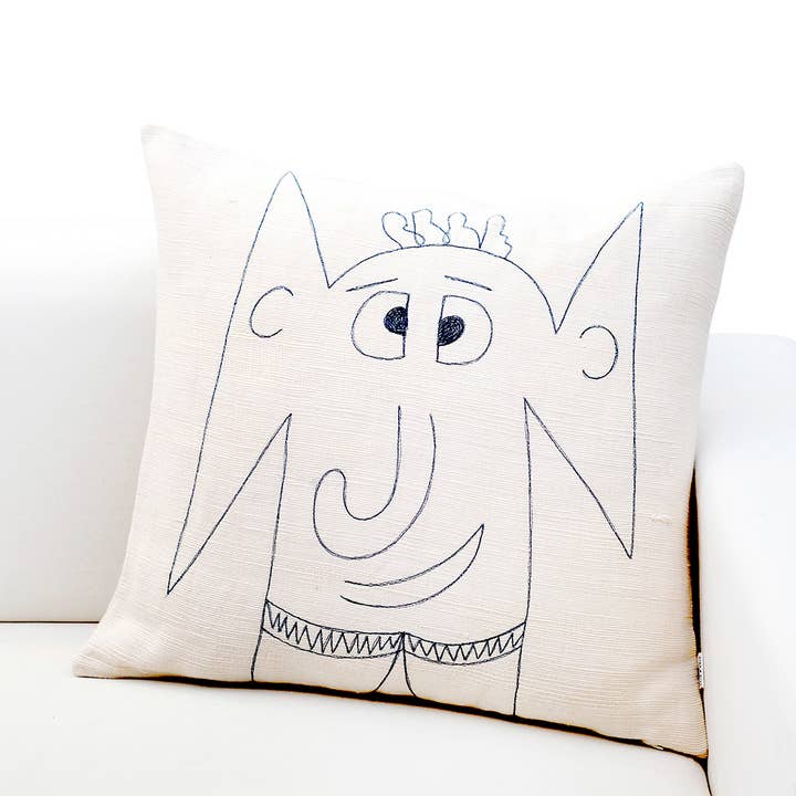 Elepho Cushion Cover for wholesale by Jain&Kriz
