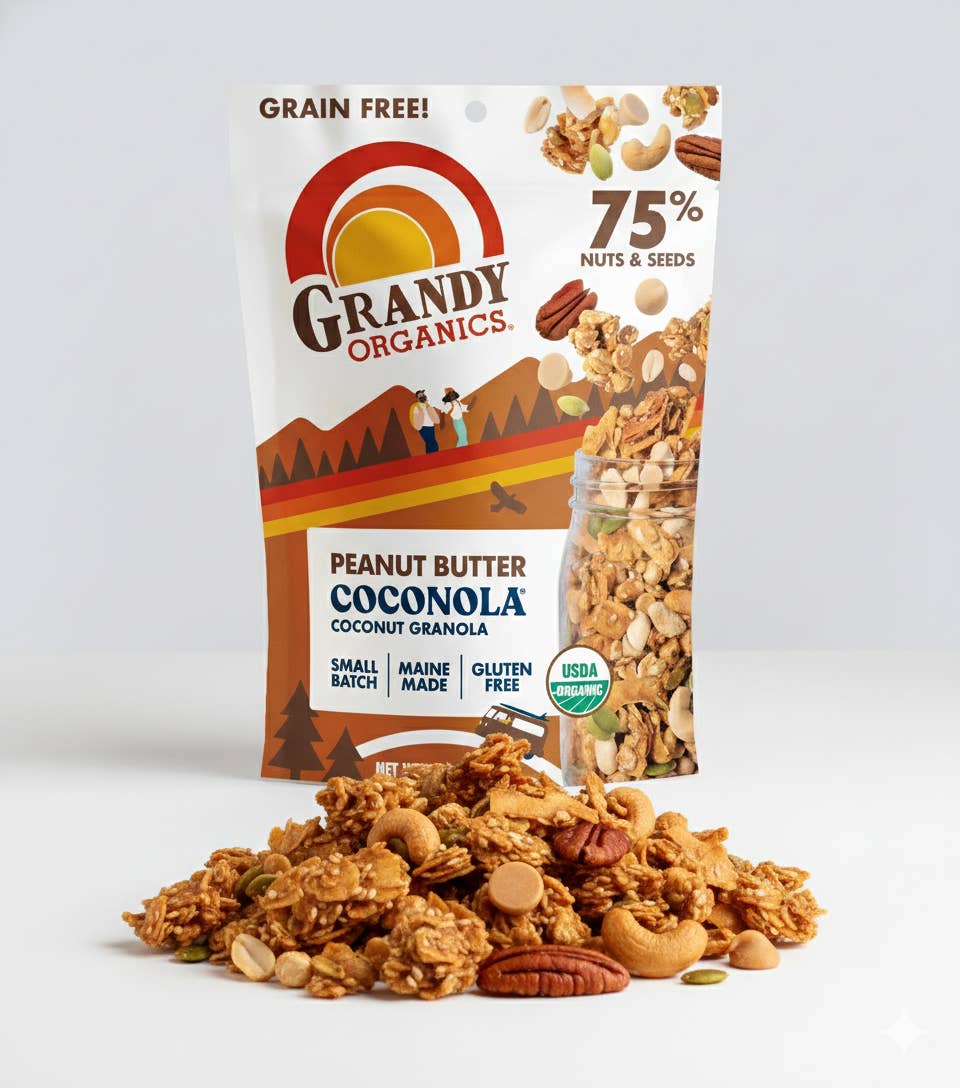 Grandy Organics - Wholesale Granola - Peanut Butter Coconola - Grain Free Granola