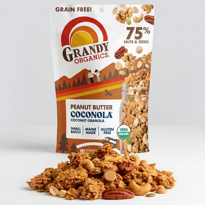 Manteiga de Amendoim de Cconola - Granola Sem Grão por atacado de Grandy Organics