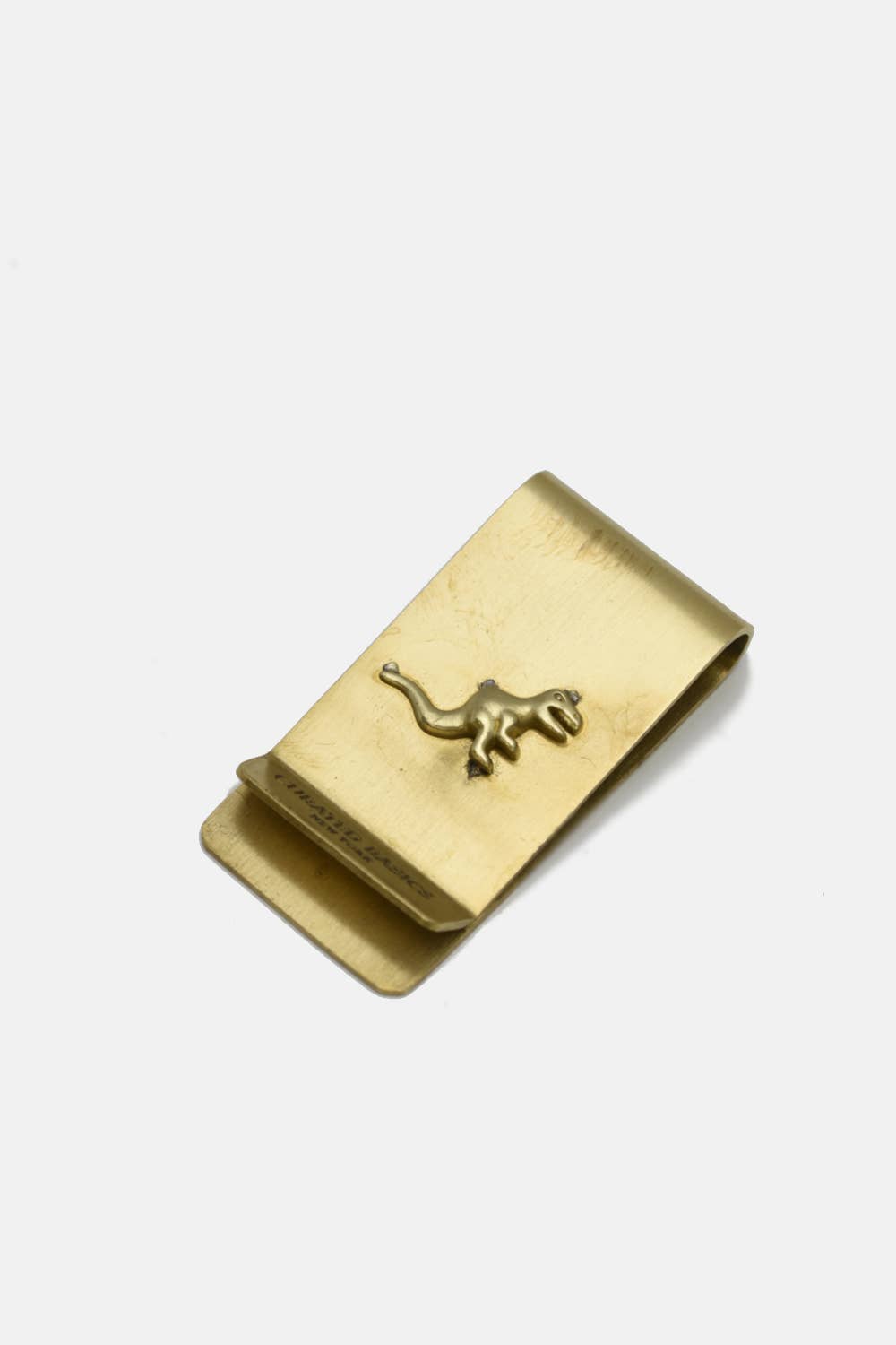 Curated Basics - Wholesale Money Clip - Unisex - T-Rex Brass Money Clip