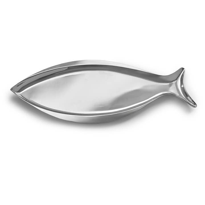 Plat à Poisson en Acier Inoxydable - Côtier pour la vente par Godinger