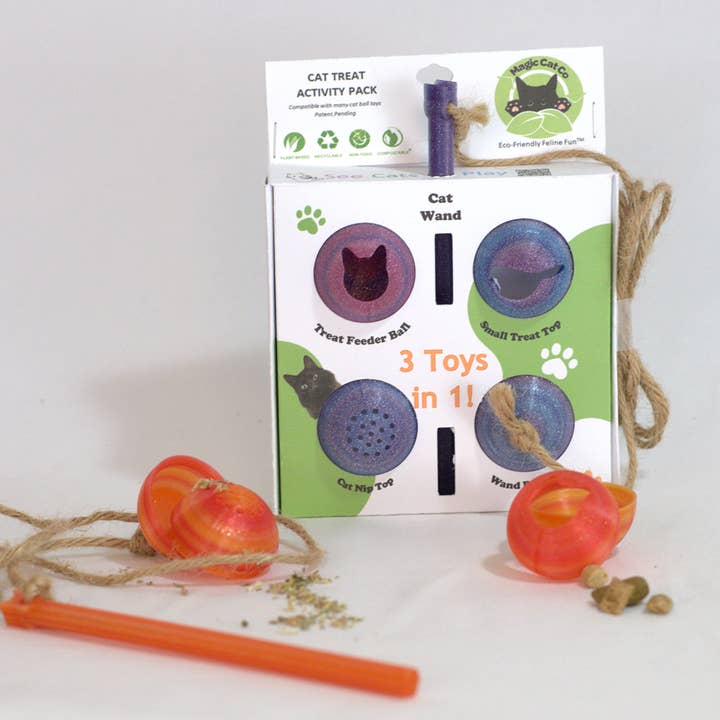 Cat Treat Activity Pack for wholesale by Magic Cat Company