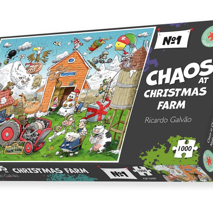 Noël à Chaos Farm - Puzzle n° 1 pour la vente par All Jigsaw Puzzles