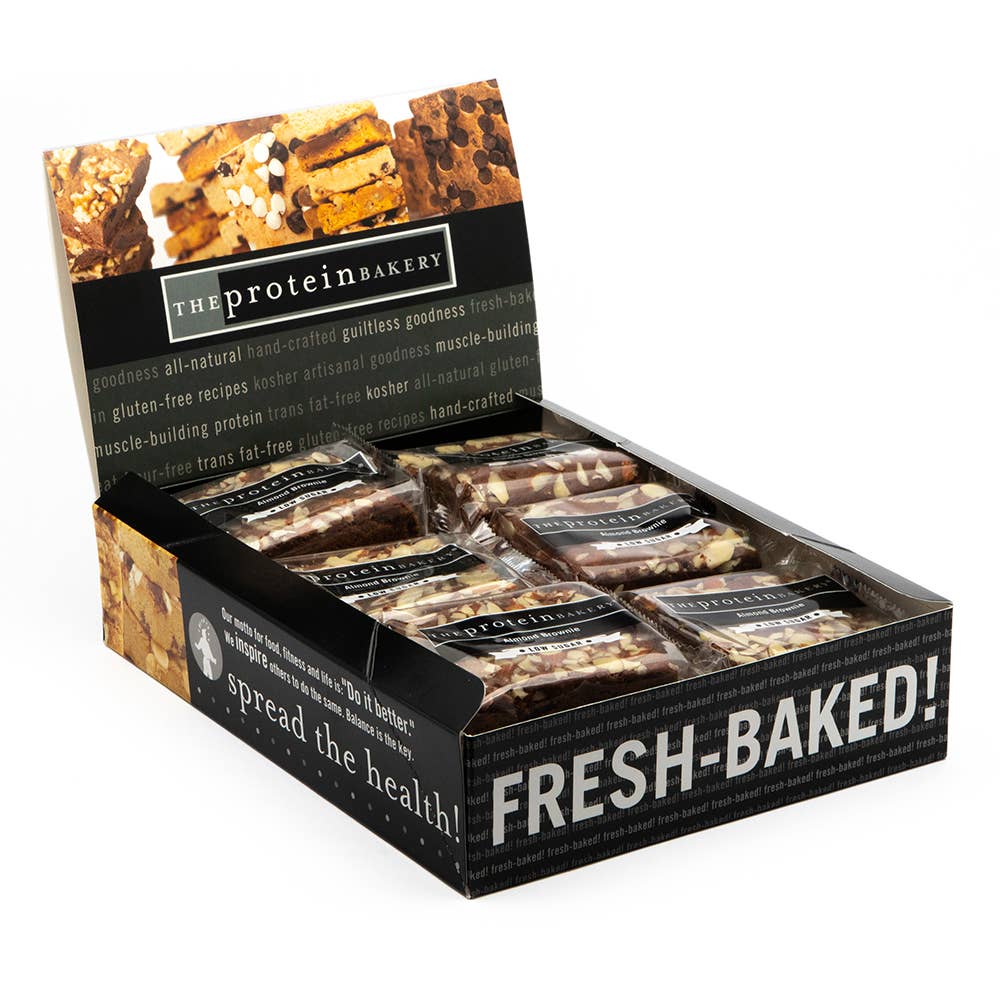 The Protein Bakery - Wholesale Brownie - Almond Protein Brownie 3