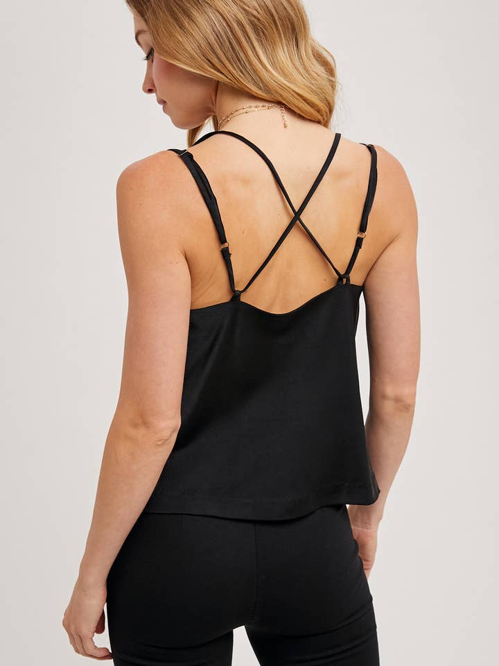 Bluivy – wholesale Camisole – Women′s – SILKY COWL NECK CAMI39