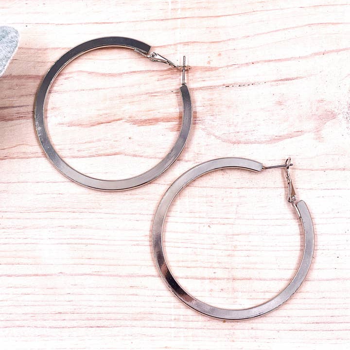 Elijah Earrings - Silver for wholesale by MM Designs