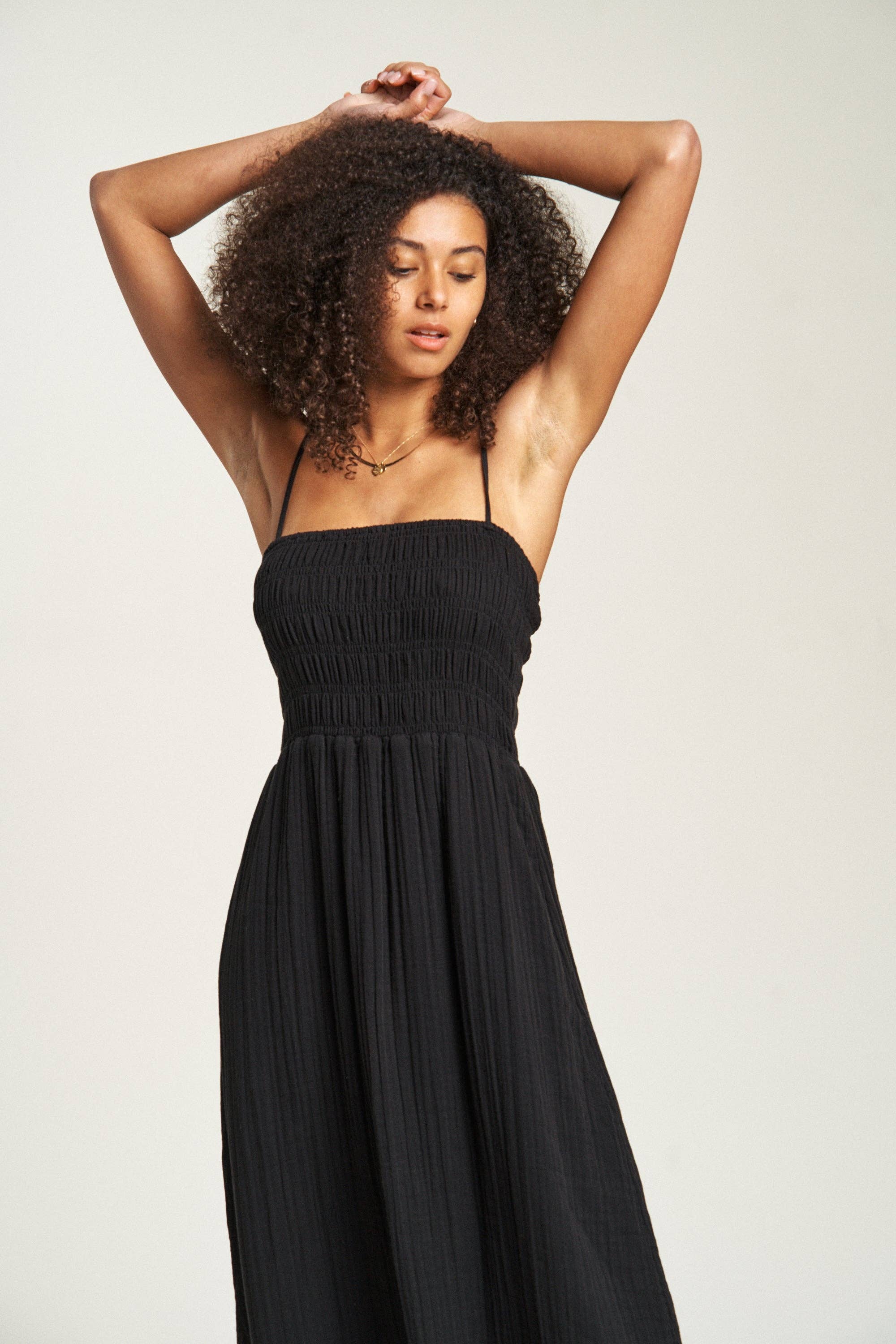 Maybrook Summer Maxi Dress, Black for wholesale on Faire2