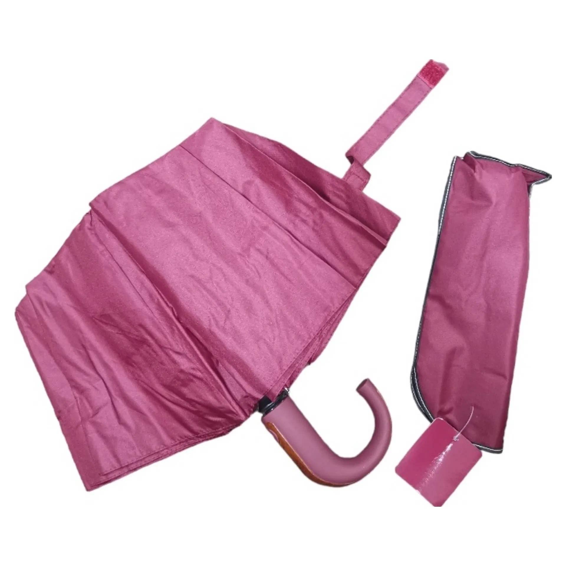 Superbia - Wholesale Umbrella – Women's - Double Automatic Open & Close Wooden Effect Handle0