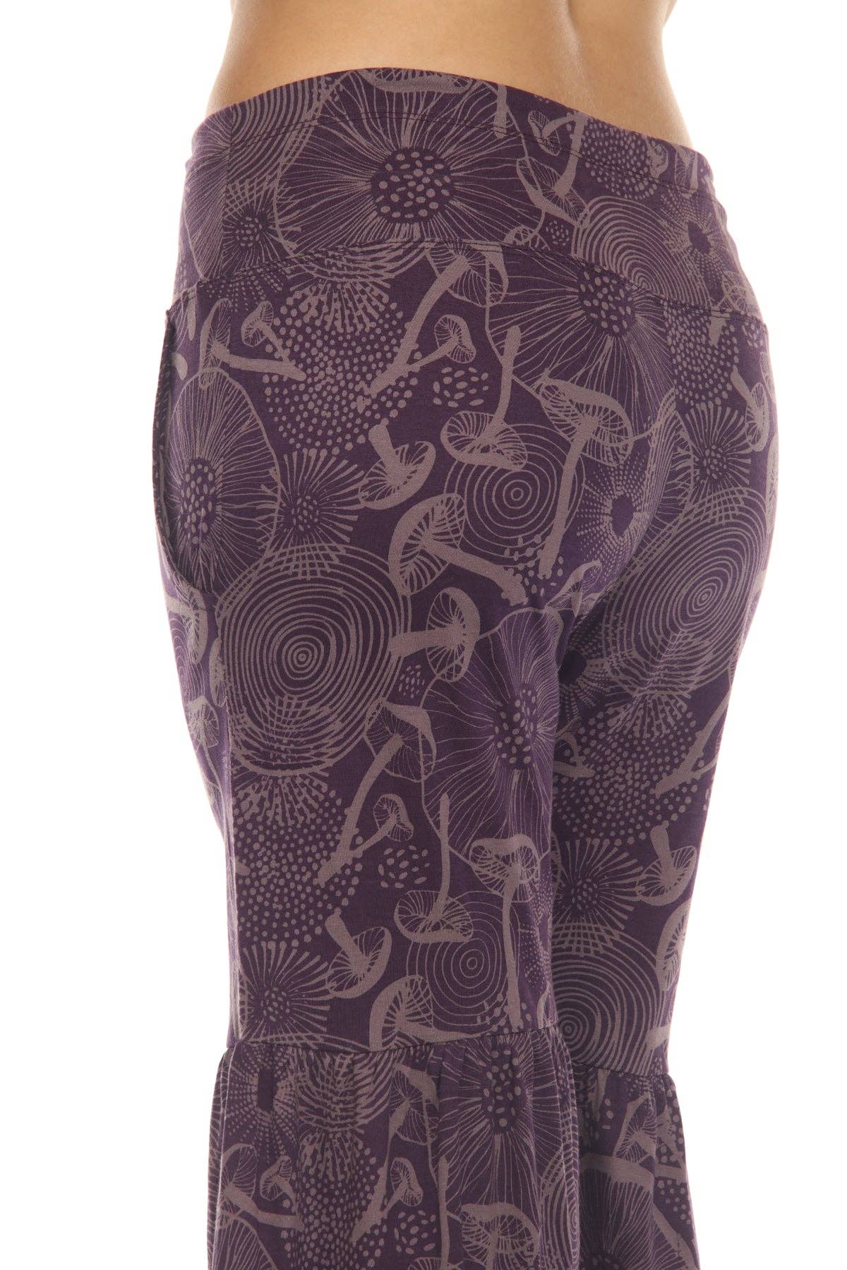 Lakhays Collection Inc. - Wholesale Pants - Women's - Mushroom Tiered Jersey Pants3