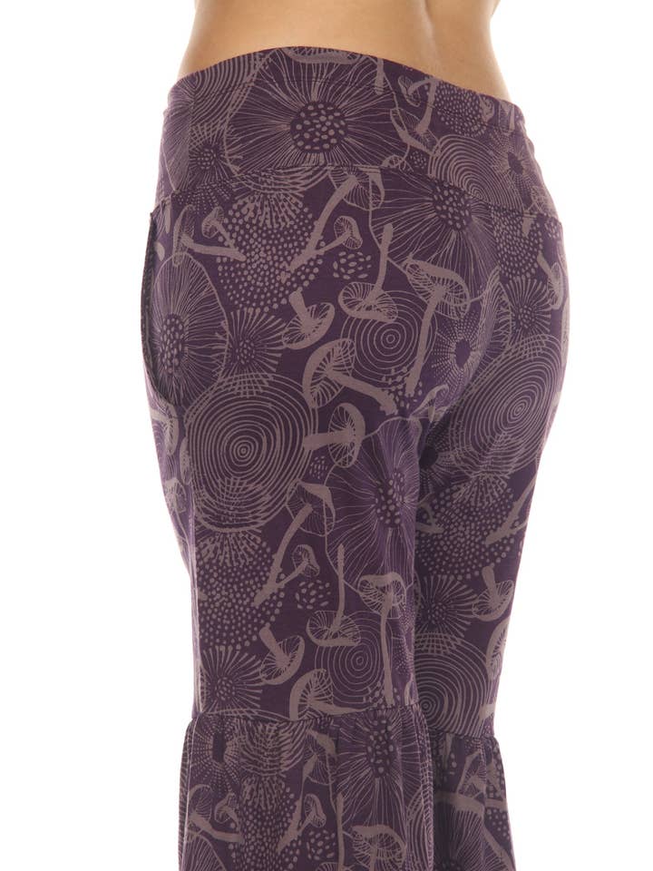 Lakhays Collection Inc. - Wholesale Pants - Women's - Mushroom Tiered Jersey Pants3