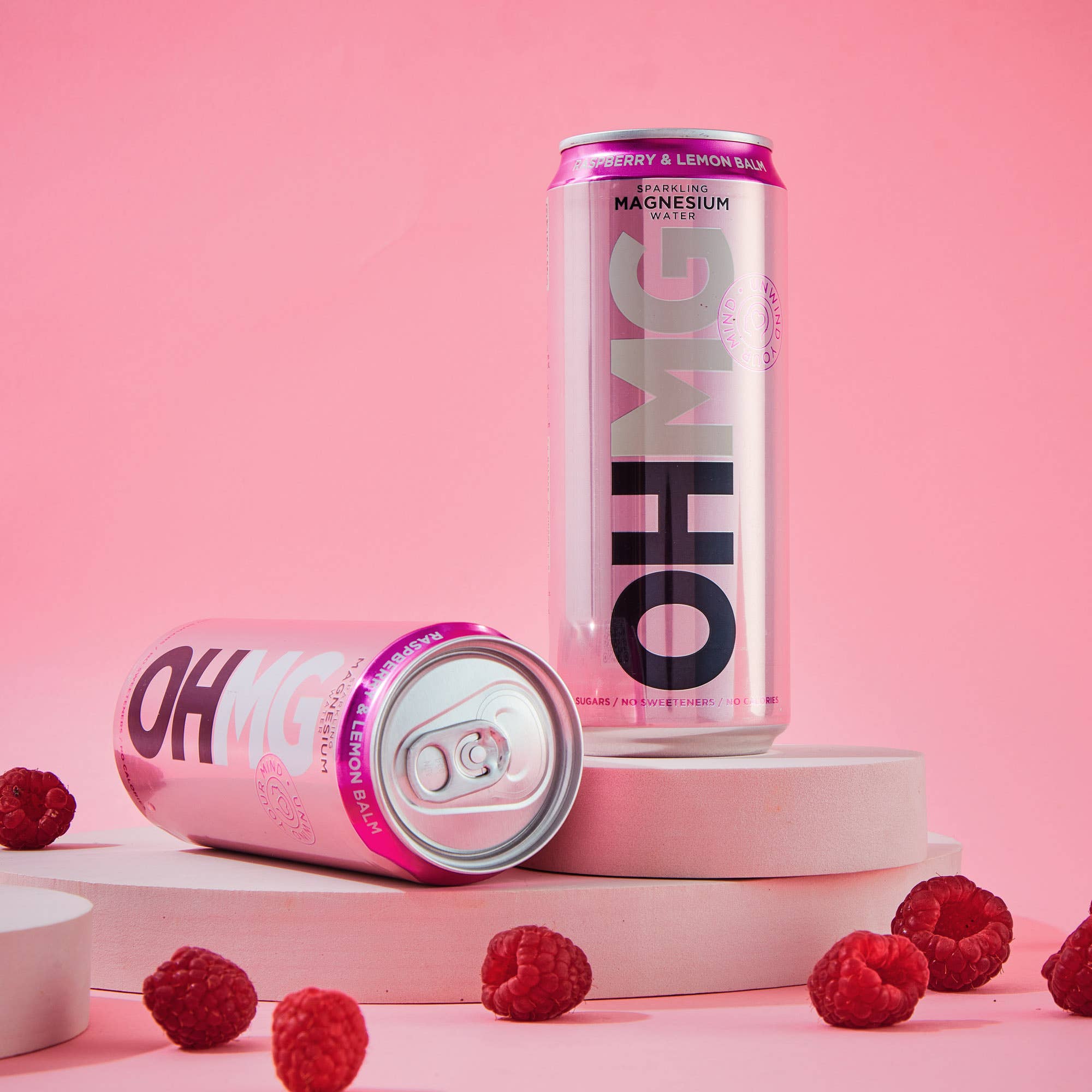 OHMG Water – wholesale Sparkling water – MAGNESIUM WATER VARIETY PACK (12 cans per case)5