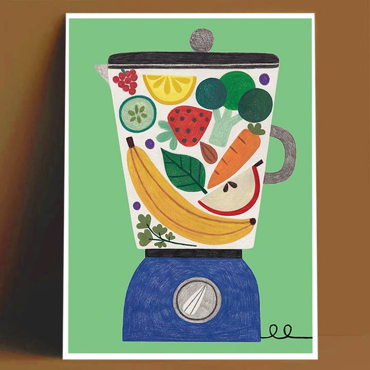 SMOOTHIE print for wholesale by Daria Solak Illustrations