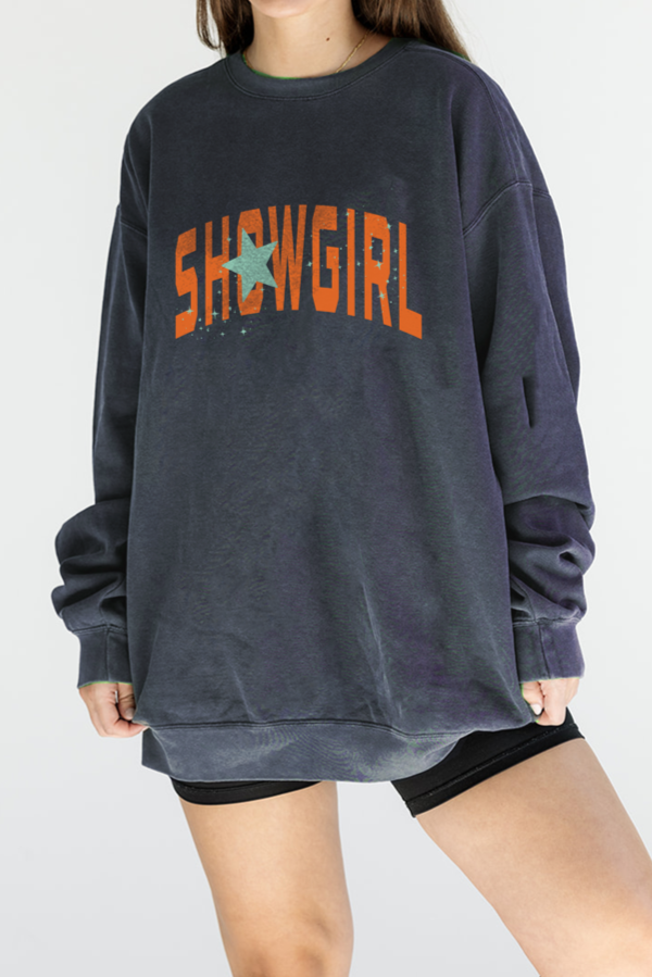 Girl Tribe Co - Wholesale Graphic Sweatshirt - Women's - Showgirl Star Sweatshirt0