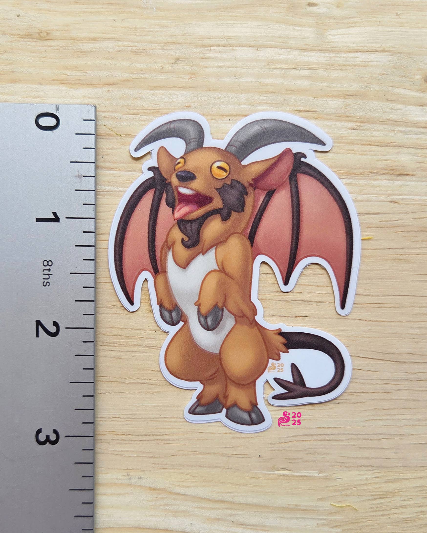 EJS Creations - Wholesale Sticker - Jersey Devil Vinyl Sticker2