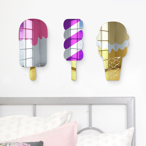 4ArtWorks – wholesale Wall Accent – Wafer Cake Ice Cream Cone | Acrylic Art | Wall Art Decor4