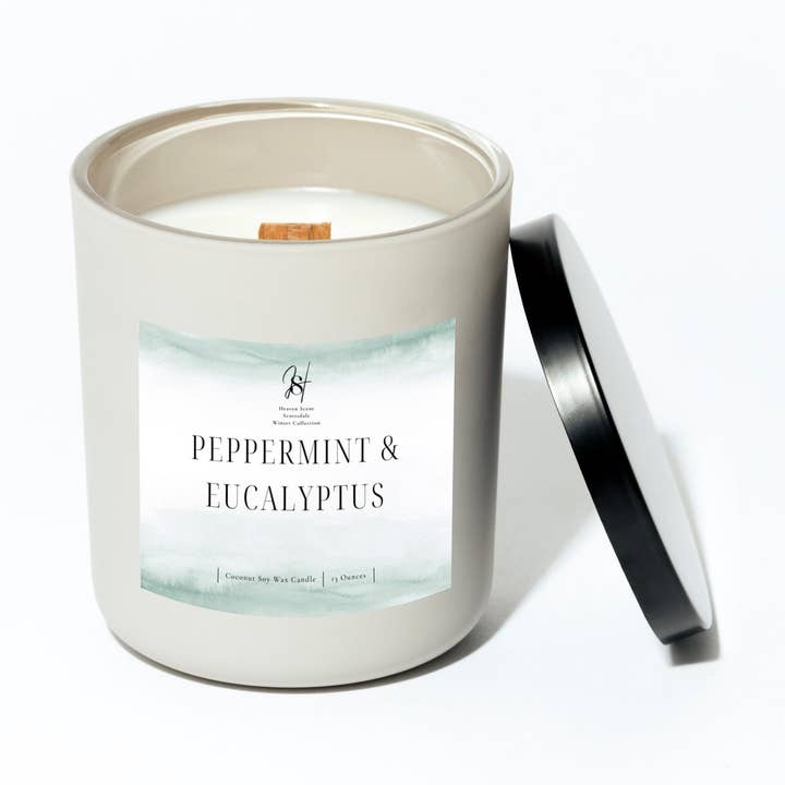 Vela de hortelã e eucalipto por atacado de Heaven Scent Scottsdale