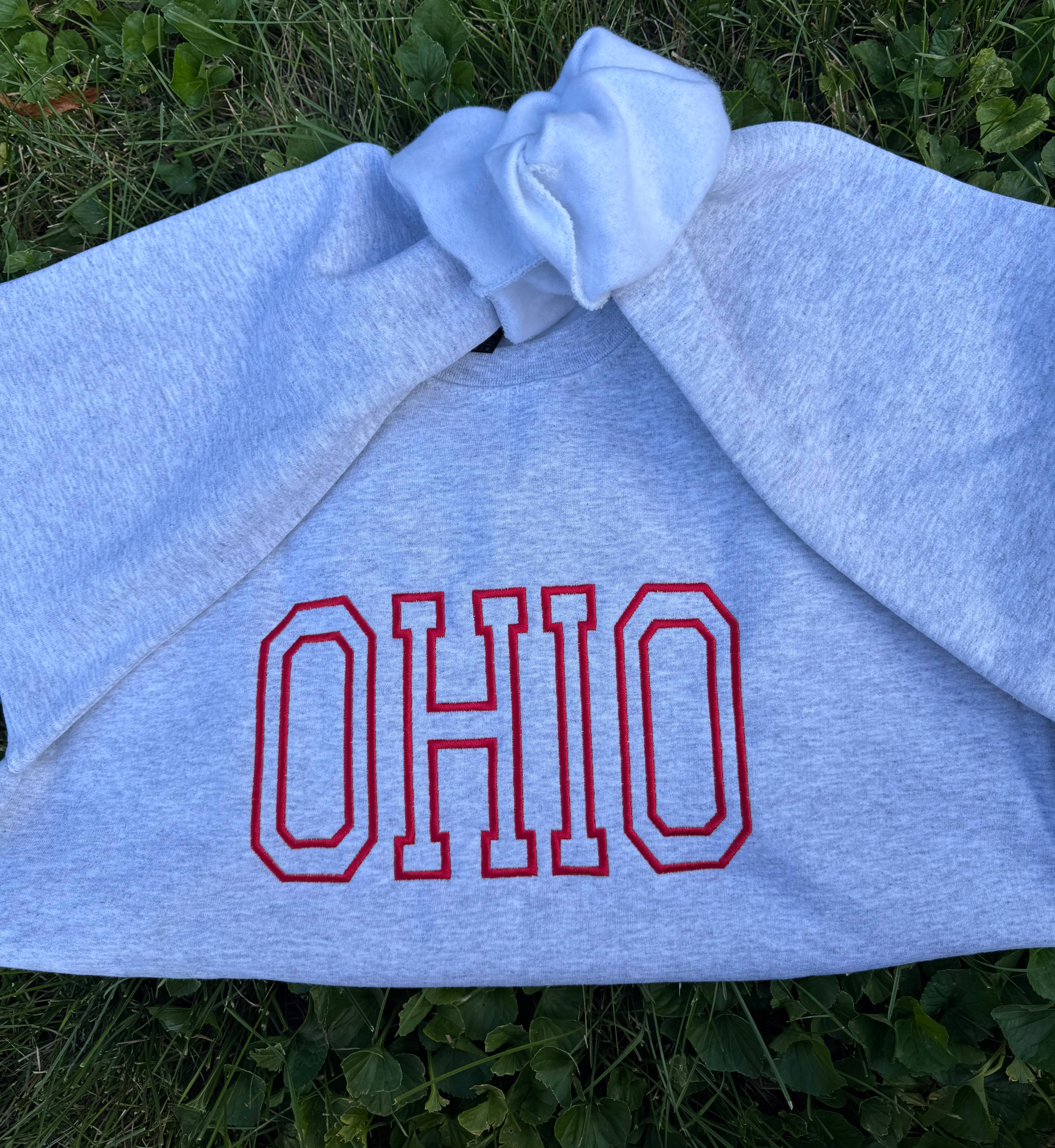Basil & Burch - Wholesale Sweatshirt - Women's - Ohio embroidered crewneck 2