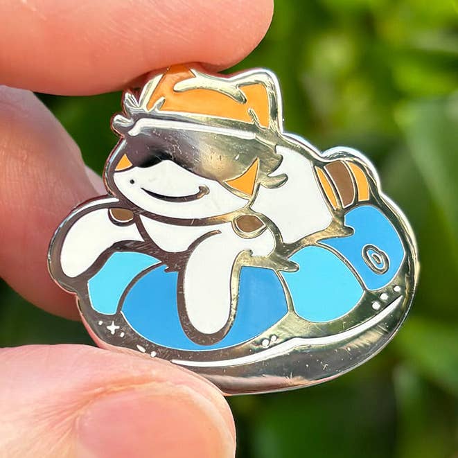 Coco Floats Hard Enamel Pin for wholesale by Bekyoot Inc