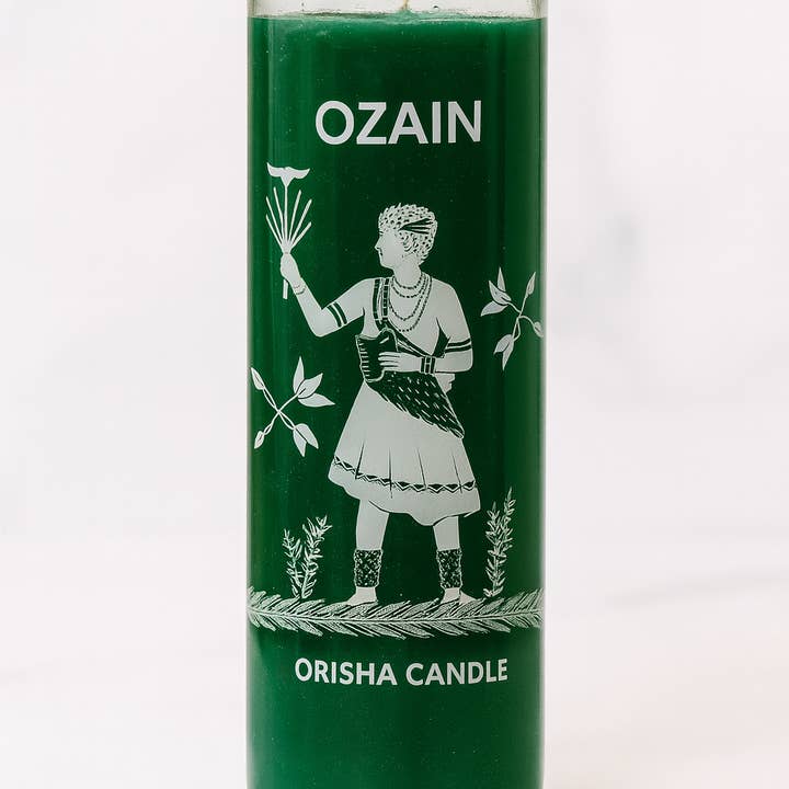 Ozain Orisha Candle for wholesale by The Spiritual Alchemists