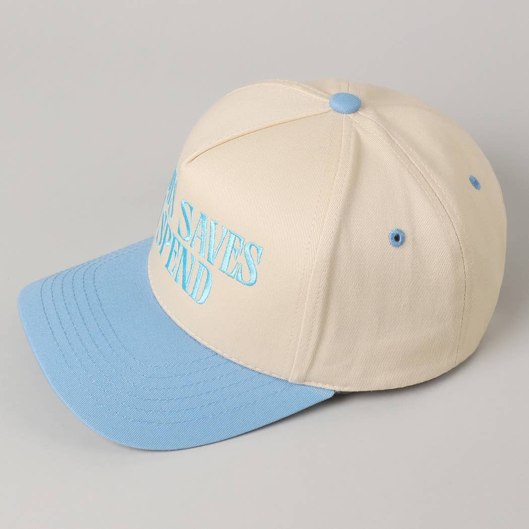 Fashion City - Wholesale Trucker Hat - Unisex - JESUS SAVES I SPEND Embroidery Trucker Hat19