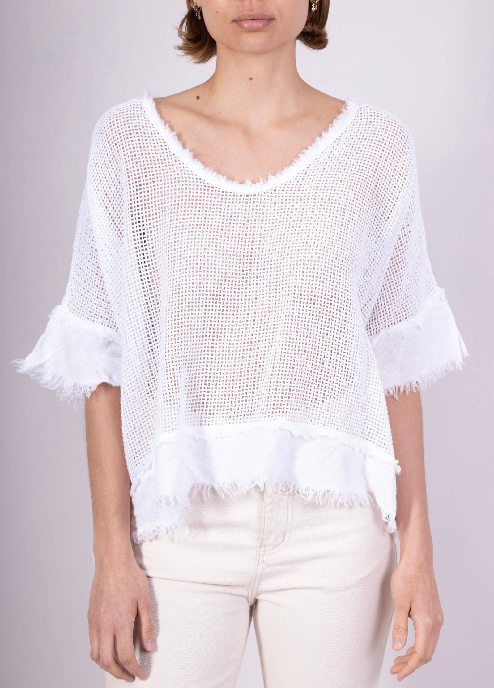 LINEN & COTTON HOUSE – Großhandel Bluse – Damen – TOP AUS BAUMWOLLSTRICK 23911 100 % BAUMWOLLE31