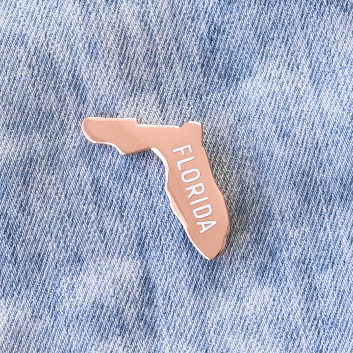 Everyday Olive - Wholesale Lapel Pin/Button - Florida Pin3