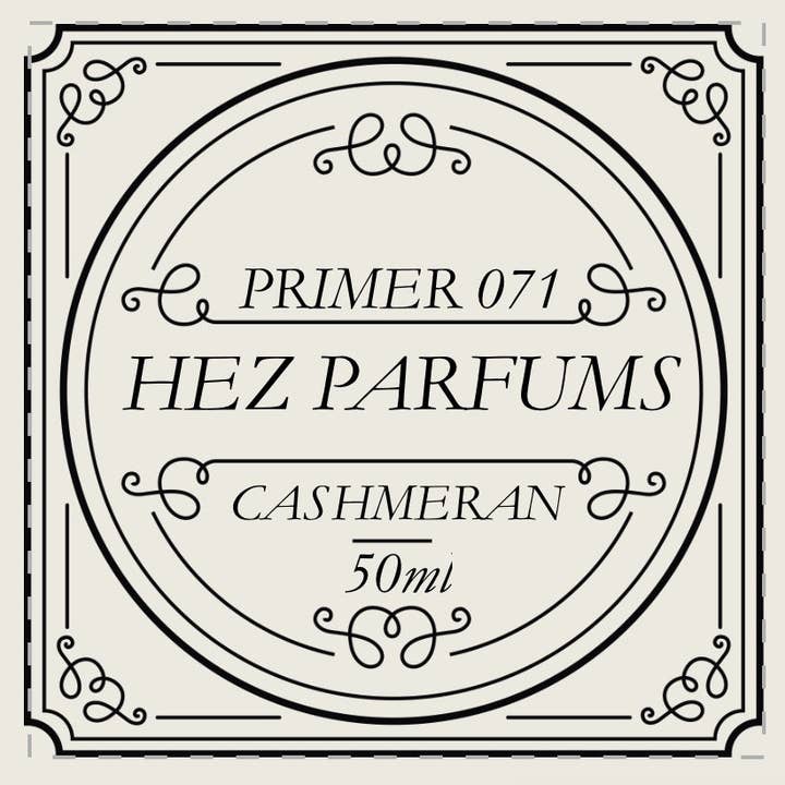 Primer 071 (Potenziante di Fragranza) – CASHMERAN per la vendita all'ingrosso da parte di HEZ PARFUMS