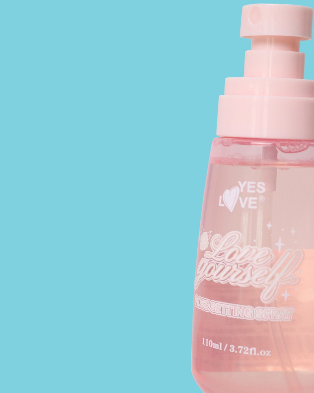 Yes Love Cosmetics - Wholesale Makeup Setting Spray/Powder - ROSE MAKEUP SETTING SPRAY4